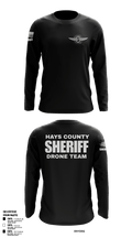 Hays County Sheriff Drone Team  Long Sleeve Performance Shirt - 2