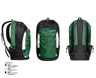 Gear Bag, Cass Technical High School Girls Varsity Tennis Team, Tennis, Teamtime, Team time, sublimation, custom sports apparel, team uniforms, spirit wear, spiritwear, sports uniforms, custom shirts, team store, custom team store, fundraiser sports, apparel fundraiser