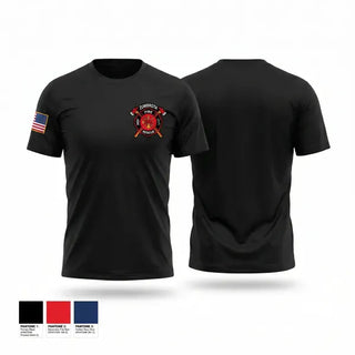Short Sleeve Performance Shirt, Zumbrota Fire Department, Fire Department, Teamtime, Team time, sublimation, custom sports apparel, team uniforms, spirit wear, spiritwear, sports uniforms, custom shirts, team store, custom team store, fundraiser sports, apparel fundraiser