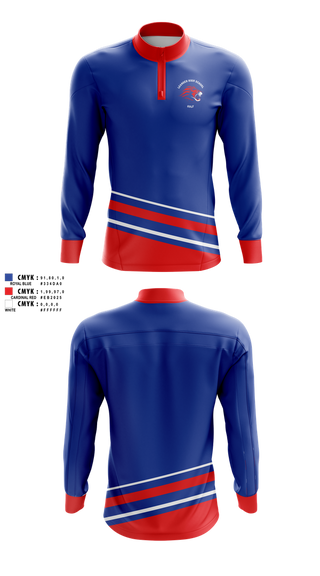 Quarter Zip Jacket, Leander High School Golf, Golf, Teamtime, Team time, sublimation, custom sports apparel, team uniforms, spirit wear, spiritwear, sports uniforms, custom shirts, team store, custom team store, fundraiser sports, apparel fundraiser