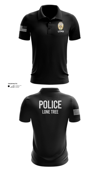 Short Sleeve Performance Polo, Lone Tree Police Department, Police, Teamtime, Team time, sublimation, custom sports apparel, team uniforms, spirit wear, spiritwear, sports uniforms, custom shirts, team store, custom team store, fundraiser sports, apparel fundraiser