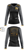 Maryvale 60565436 Women's Long Sleeve V-neck Shirt - 21