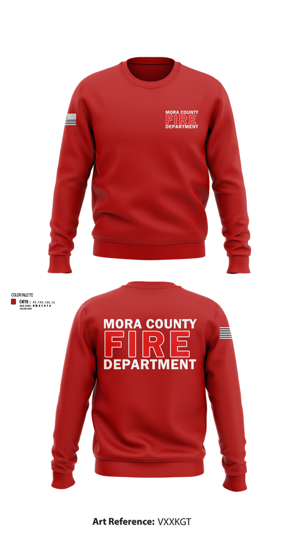 Crew Neck Sweatshirt, Mora county fire, Fire Department, Teamtime, Team time, sublimation, custom sports apparel, team uniforms, spirit wear, spiritwear, sports uniforms, custom shirts, team store, custom team store, fundraiser sports, apparel fundraiser
