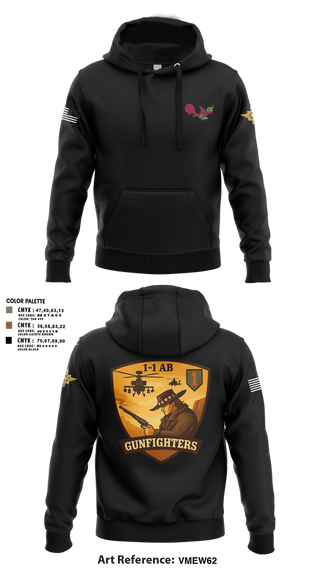 Hoodie, 1-1 Attack Battalion, HHC, S2, Army, Teamtime, Team time, sublimation, custom sports apparel, team uniforms, spirit wear, spiritwear, sports uniforms, custom shirts, team store, custom team store, fundraiser sports, apparel fundraiser