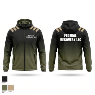 Windbreaker, Federal Recovery LLC, Marines, Teamtime, Team time, sublimation, custom sports apparel, team uniforms, spirit wear, spiritwear, sports uniforms, custom shirts, team store, custom team store, fundraiser sports, apparel fundraiser