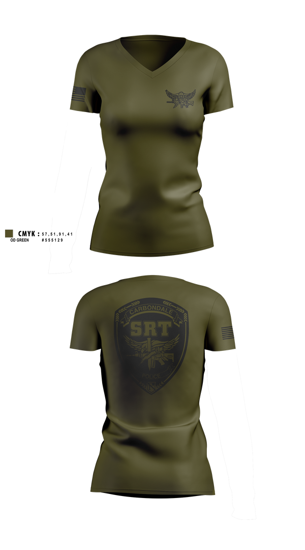 Womens Short Sleeve Vneck Shirt, Special response team, Police, Teamtime, Team time, sublimation, custom sports apparel, team uniforms, spirit wear, spiritwear, sports uniforms, custom shirts, team store, custom team store, fundraiser sports, apparel fundraiser