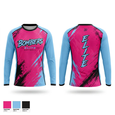 Bombers Elite Long Sleeve Performance Shirt 1