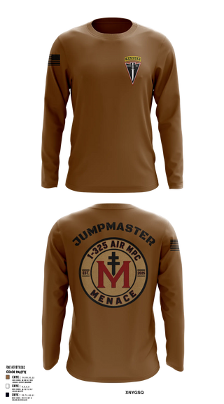 Long Sleeve Performance Shirt, MPC/1-325AIR, Army, Teamtime, Team time, sublimation, custom sports apparel, team uniforms, spirit wear, spiritwear, sports uniforms, custom shirts, team store, custom team store, fundraiser sports, apparel fundraiser