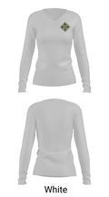 4th infantry Division 25162444 Women's Long Sleeve V-neck Shirt - 11