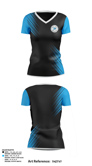 Womens Short Sleeve Vneck Shirt, Galaxy Elite, Softball, Teamtime, Team time, sublimation, custom sports apparel, team uniforms, spirit wear, spiritwear, sports uniforms, custom shirts, team store, custom team store, fundraiser sports, apparel fundraiser