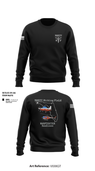 NMRTU Whiting Field 31708583 Crew Neck Sweatshirt - 100
