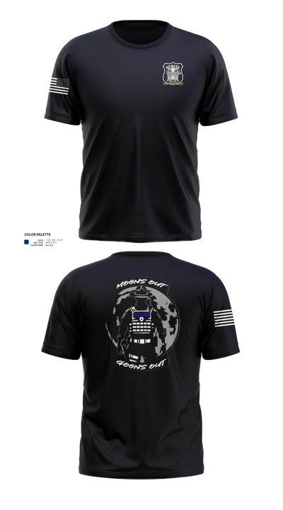4th Precinct 85110542 Short Sleeve Performance Shirt - 71