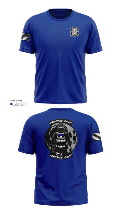 4th Precinct 85110542 Short Sleeve Performance Shirt - 72