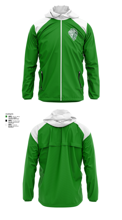 Bassick High School Windbreaker - 3