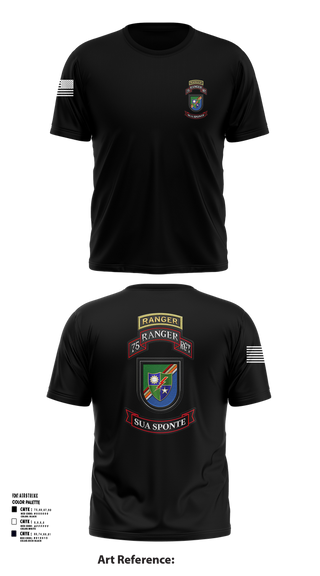 Short Sleeve Performance Shirt, 3rd/75th Ranger Regiment, , Teamtime, Team time, sublimation, custom sports apparel, team uniforms, spirit wear, spiritwear, sports uniforms, custom shirts, team store, custom team store, fundraiser sports, apparel fundraiser
