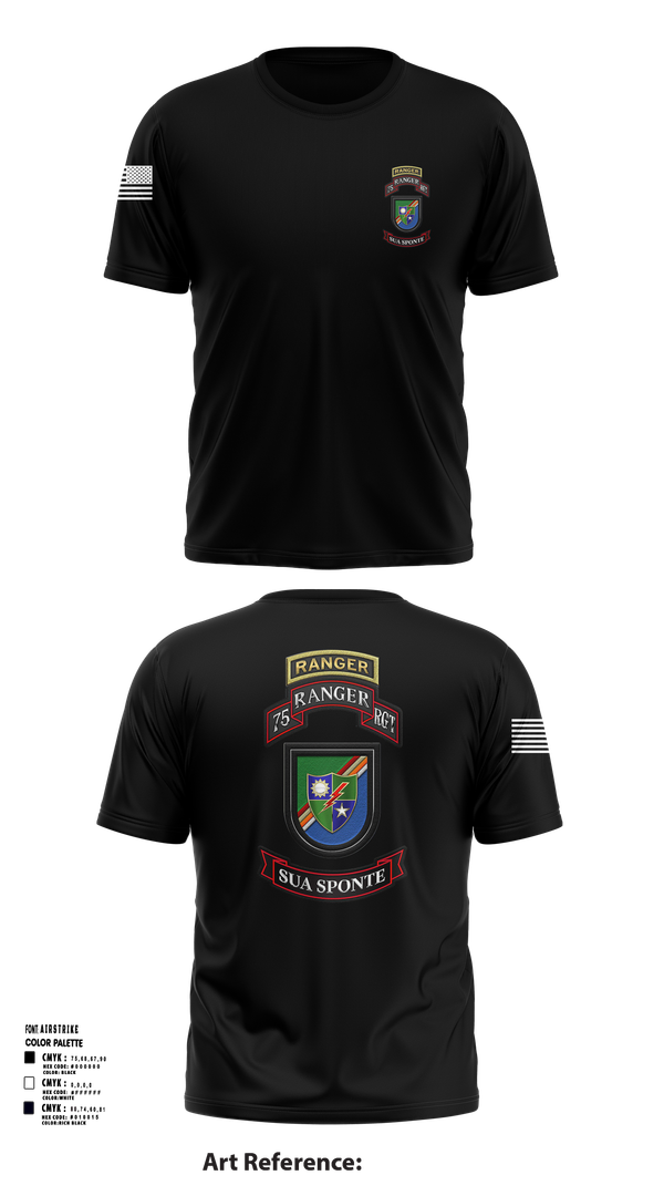 Short Sleeve Performance Shirt, 3rd/75th Ranger Regiment, , Teamtime, Team time, sublimation, custom sports apparel, team uniforms, spirit wear, spiritwear, sports uniforms, custom shirts, team store, custom team store, fundraiser sports, apparel fundraiser