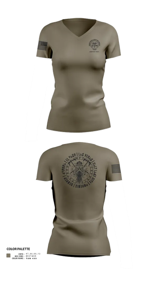 Womens Short Sleeve Vneck Shirt, Denver MRCO, , Teamtime, Team time, sublimation, custom sports apparel, team uniforms, spirit wear, spiritwear, sports uniforms, custom shirts, team store, custom team store, fundraiser sports, apparel fundraiser