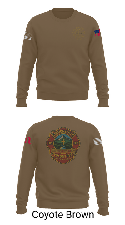Simmonsville VFD 9385181 Crew Neck Sweatshirt - 5
