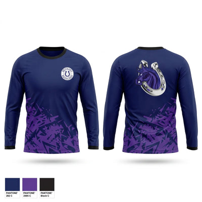 Bethany High School Basketball Long Sleeve Performance Shirt 1