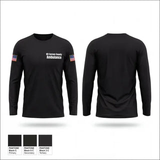 Long Sleeve Performance Shirt, Kit Carson County Ambulance, EMS/EMT, Teamtime, Team time, sublimation, custom sports apparel, team uniforms, spirit wear, spiritwear, sports uniforms, custom shirts, team store, custom team store, fundraiser sports, apparel fundraiser