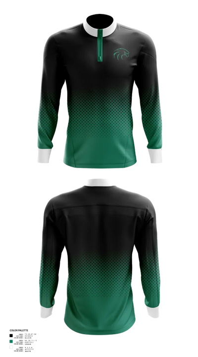 NSU Riverhawks Football 89263546 Quarter Zip Jacket - 21