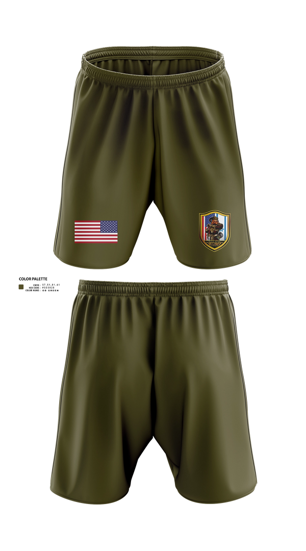 Athletic Shorts With Pockets, 13th MDB, Army, Teamtime, Team time, sublimation, custom sports apparel, team uniforms, spirit wear, spiritwear, sports uniforms, custom shirts, team store, custom team store, fundraiser sports, apparel fundraiser