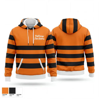 Hoodie, Yellow Jackets, Baseball, Teamtime, Team time, sublimation, custom sports apparel, team uniforms, spirit wear, spiritwear, sports uniforms, custom shirts, team store, custom team store, fundraiser sports, apparel fundraiser