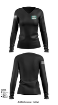 D.B. Coopers 15959571 Women's Long Sleeve V-neck Shirt - 148