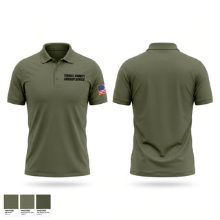 Short Sleeve Performance Polo, TERRELL COUNTY SHERIFF OFFICE, Police, Teamtime, Team time, sublimation, custom sports apparel, team uniforms, spirit wear, spiritwear, sports uniforms, custom shirts, team store, custom team store, fundraiser sports, apparel fundraiser
