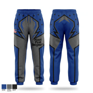 Sweatpants, Minot First Sergeants, Air Force, Teamtime, Team time, sublimation, custom sports apparel, team uniforms, spirit wear, spiritwear, sports uniforms, custom shirts, team store, custom team store, fundraiser sports, apparel fundraiser