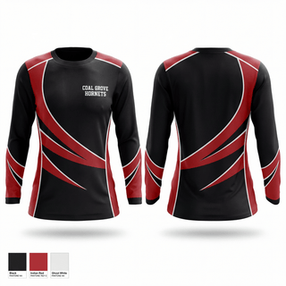 Long Sleeve Performance Shirt, Coal Grove Hornets, , Teamtime, Team time, sublimation, custom sports apparel, team uniforms, spirit wear, spiritwear, sports uniforms, custom shirts, team store, custom team store, fundraiser sports, apparel fundraiser