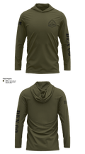 Denver Special Response Team Long Sleeve Performance Shirt with hood - 16