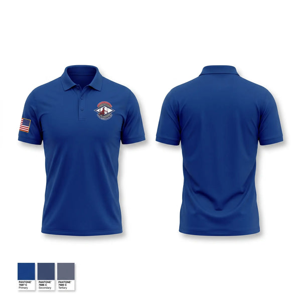 Short Sleeve Performance Polo, 189 AMXS, National Guard, Teamtime, Team time, sublimation, custom sports apparel, team uniforms, spirit wear, spiritwear, sports uniforms, custom shirts, team store, custom team store, fundraiser sports, apparel fundraiser