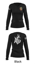 Anniston Police Department 75105504 Women's Long Sleeve V-neck Shirt - 23
