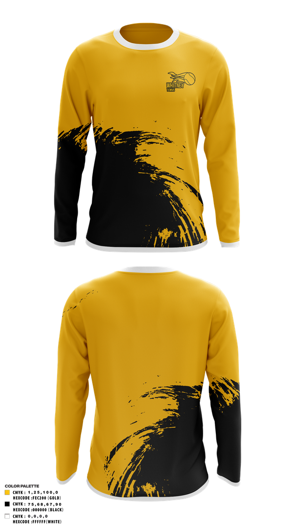 Long Sleeve Performance Shirt, Whitney Boys Tennis, Tennis, Teamtime, Team time, sublimation, custom sports apparel, team uniforms, spirit wear, spiritwear, sports uniforms, custom shirts, team store, custom team store, fundraiser sports, apparel fundraiser