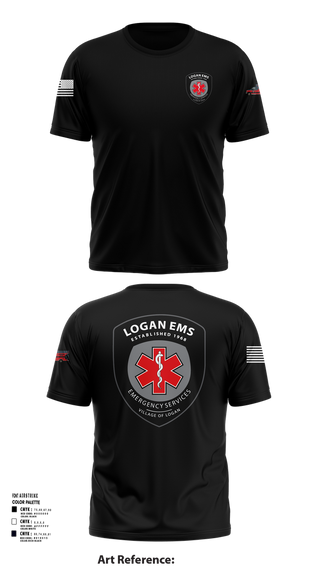 Short Sleeve Performance Shirt, Logan EMS, , Teamtime, Team time, sublimation, custom sports apparel, team uniforms, spirit wear, spiritwear, sports uniforms, custom shirts, team store, custom team store, fundraiser sports, apparel fundraiser