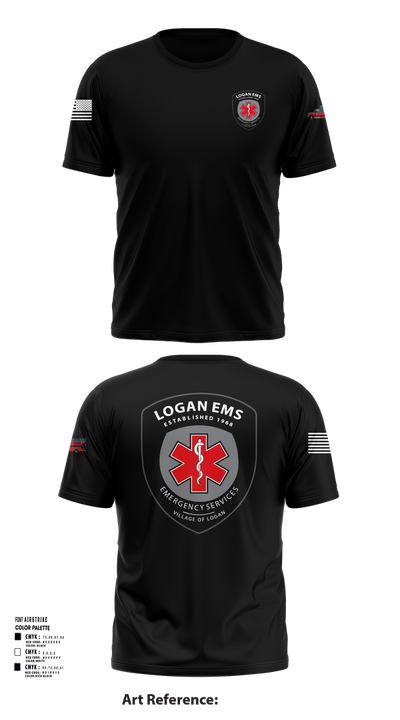 Logan EMS 80686657 Short Sleeve Performance Shirt - 1