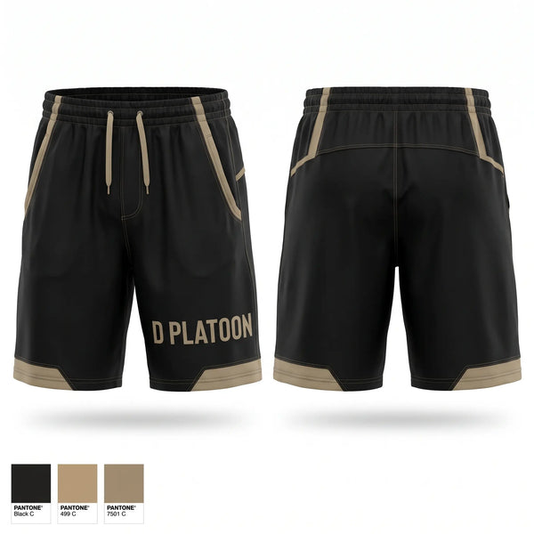 Athletic Shorts With Pockets, D Platoon, Police, Teamtime, Team time, sublimation, custom sports apparel, team uniforms, spirit wear, spiritwear, sports uniforms, custom shirts, team store, custom team store, fundraiser sports, apparel fundraiser