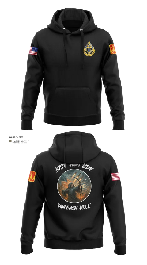 Hoodie, HHB, 31st ADA BDE, , Teamtime, Team time, sublimation, custom sports apparel, team uniforms, spirit wear, spiritwear, sports uniforms, custom shirts, team store, custom team store, fundraiser sports, apparel fundraiser