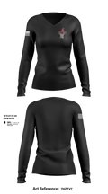 Infinite Space Sphere 28821490 Women's Long Sleeve V-neck Shirt - 1