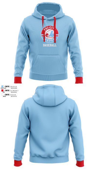 Tri-City Expos 35265208 Hoodie - 100