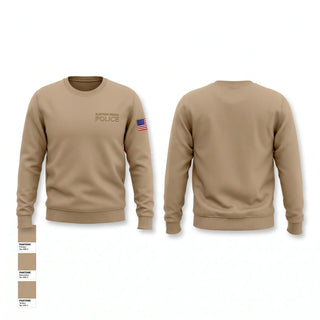 Crew Neck Sweatshirt, Surfside Beach police, Police, Teamtime, Team time, sublimation, custom sports apparel, team uniforms, spirit wear, spiritwear, sports uniforms, custom shirts, team store, custom team store, fundraiser sports, apparel fundraiser