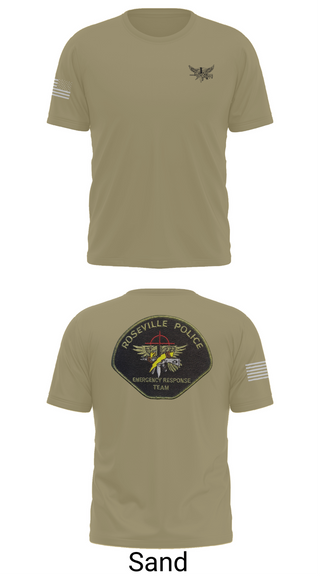 Short Sleeve Performance Shirt, Roseville E.R.T., , Teamtime, Team time, sublimation, custom sports apparel, team uniforms, spirit wear, spiritwear, sports uniforms, custom shirts, team store, custom team store, fundraiser sports, apparel fundraiser