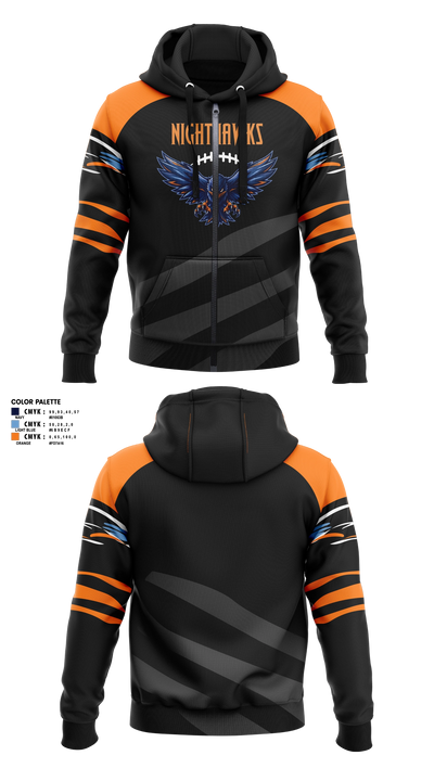 Herbert Akins Road Middle School Zip Hoodie - 5