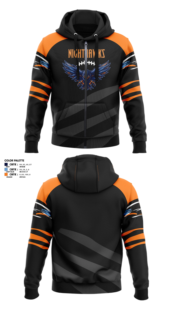 Zip Hoodie, Herbert Akins Road Middle School, Track & Field, Teamtime, Team time, sublimation, custom sports apparel, team uniforms, spirit wear, spiritwear, sports uniforms, custom shirts, team store, custom team store, fundraiser sports, apparel fundraiser
