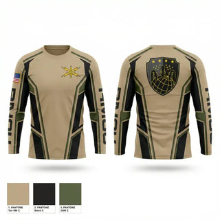 Long Sleeve Performance Shirt, 11th Cyber BN, Army, Teamtime, Team time, sublimation, custom sports apparel, team uniforms, spirit wear, spiritwear, sports uniforms, custom shirts, team store, custom team store, fundraiser sports, apparel fundraiser