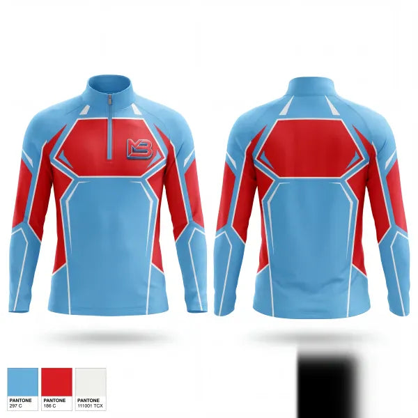 Quarter Zip Jacket, Mikey Baseball, Baseball, Teamtime, Team time, sublimation, custom sports apparel, team uniforms, spirit wear, spiritwear, sports uniforms, custom shirts, team store, custom team store, fundraiser sports, apparel fundraiser
