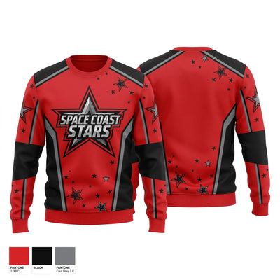 Space Coast Stars Crew Neck Sweatshirt - 2