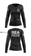DEA DC 45 13947453 Women's Long Sleeve V-neck Shirt - 2