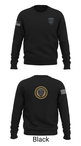 Crew Neck Sweatshirt, EBRPD, Police, Teamtime, Team time, sublimation, custom sports apparel, team uniforms, spirit wear, spiritwear, sports uniforms, custom shirts, team store, custom team store, fundraiser sports, apparel fundraiser